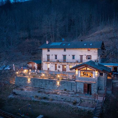 Locanda Il Campo Della Quercia San Damiano Macra Екстериор снимка