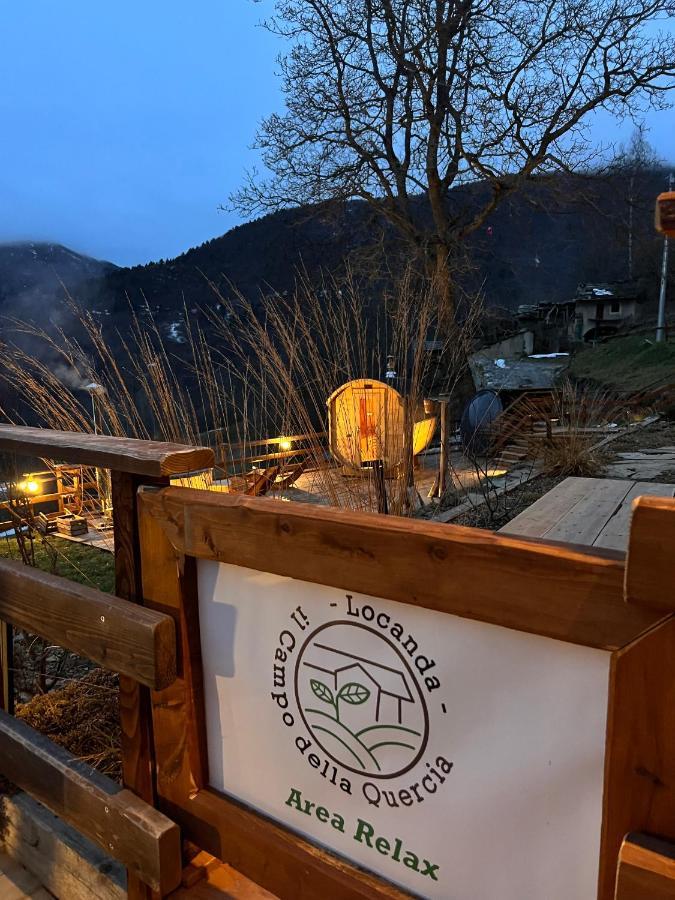 Locanda Il Campo Della Quercia San Damiano Macra Екстериор снимка