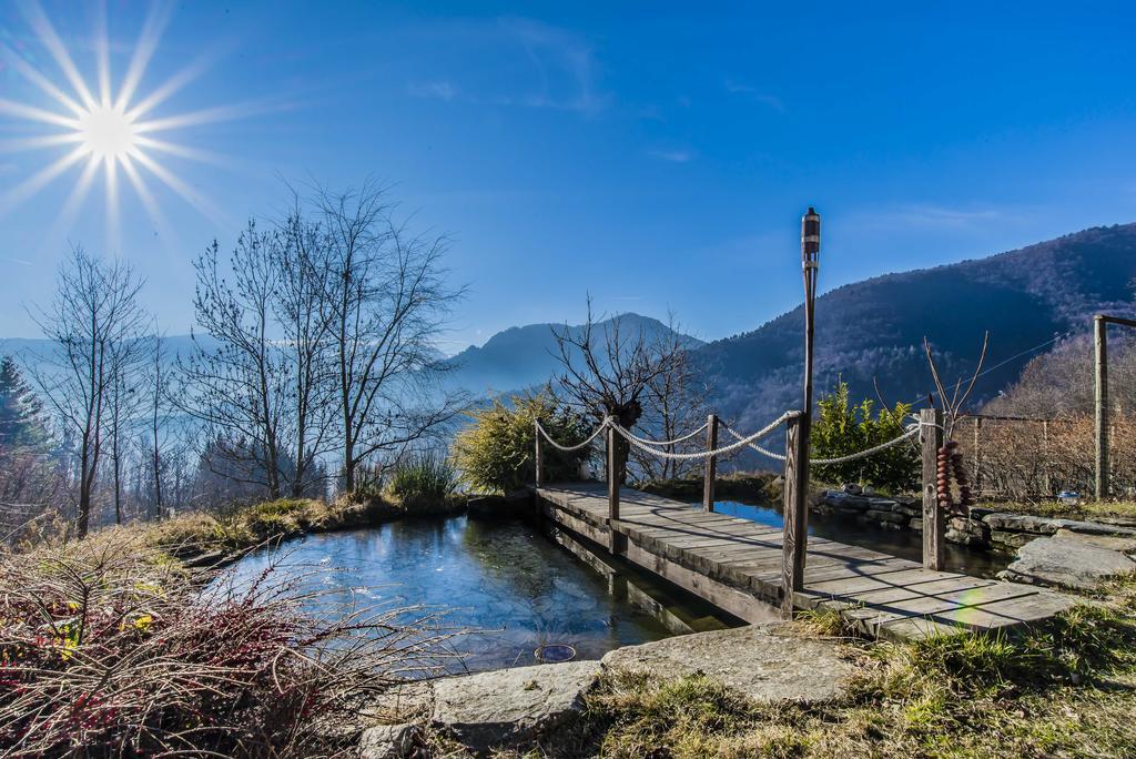 Locanda Il Campo Della Quercia San Damiano Macra Екстериор снимка